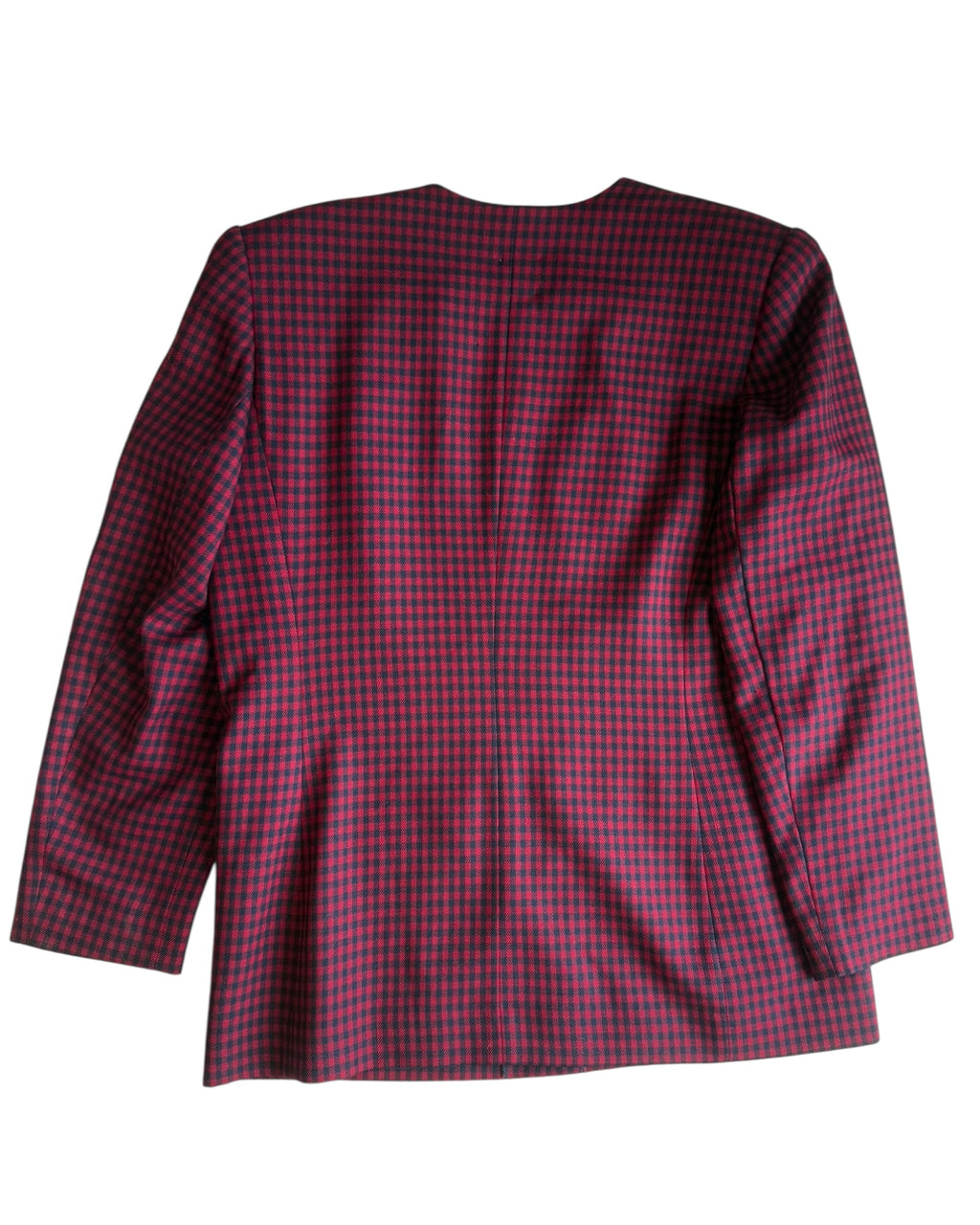 Vintage Plaid Blazer