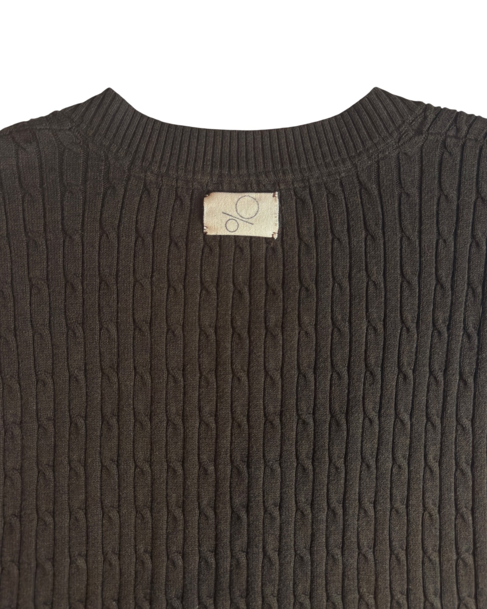 Cableknit Sweater Vest