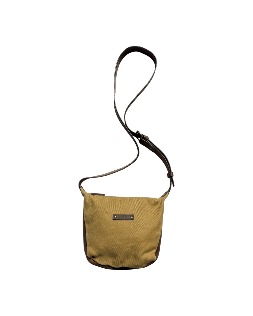 Canvas and Leather Crossbody