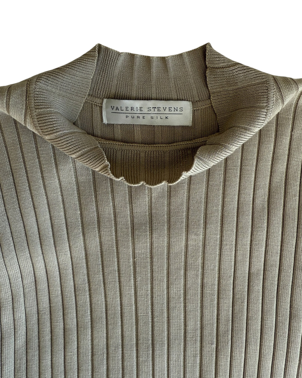 Vintage Silk Turtleneck Tank