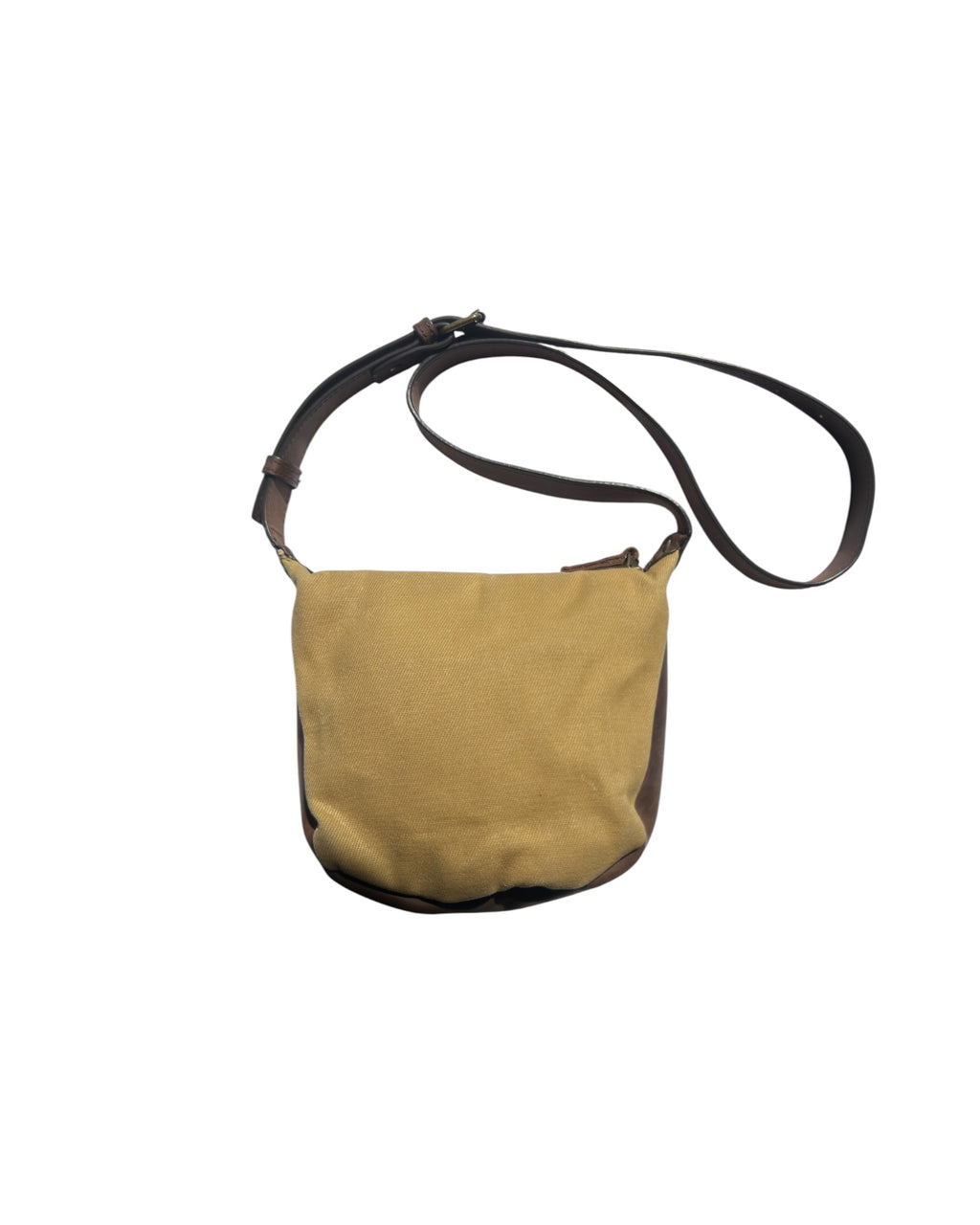 Canvas and Leather Crossbody