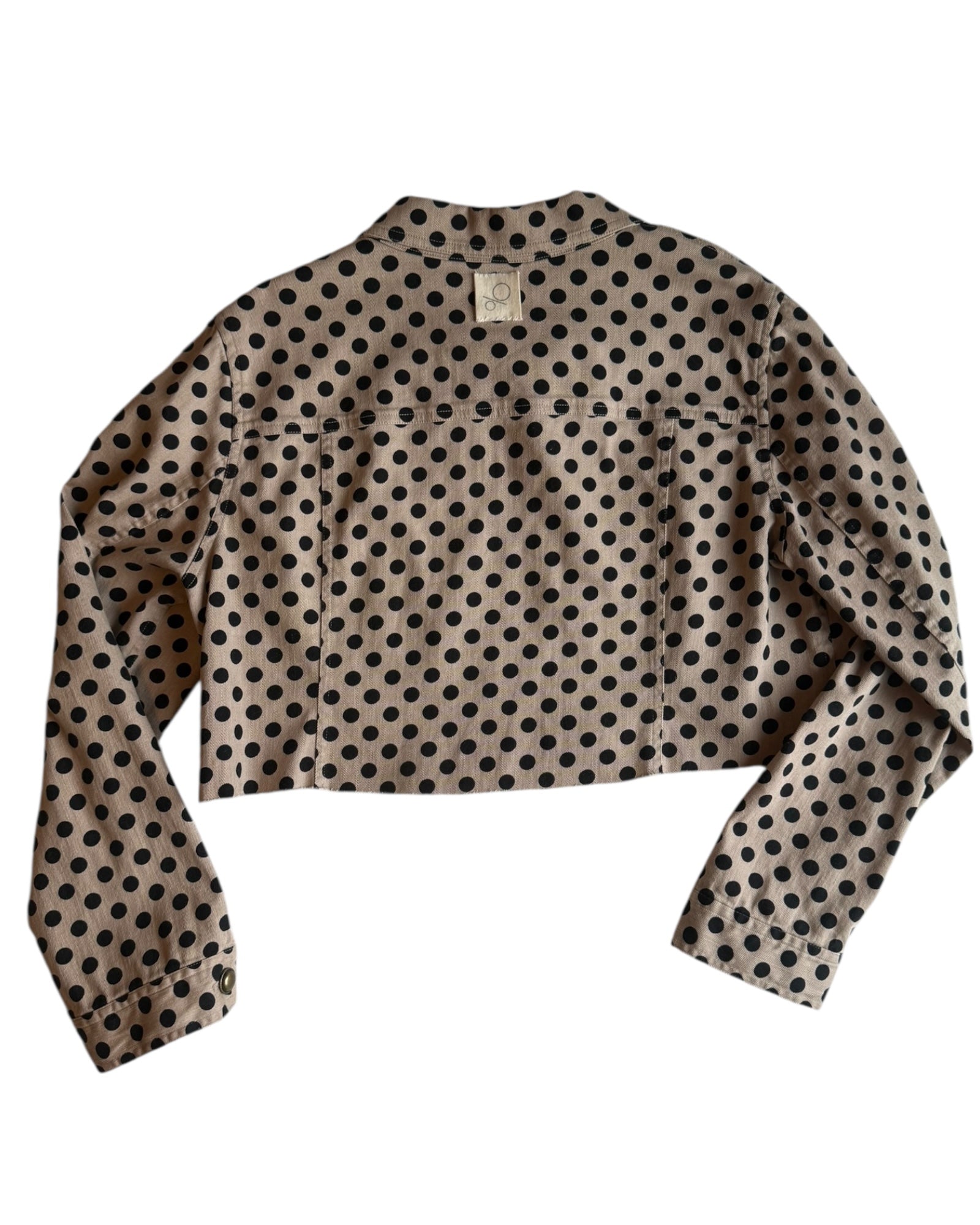 Cropped Polka Dot Jacket