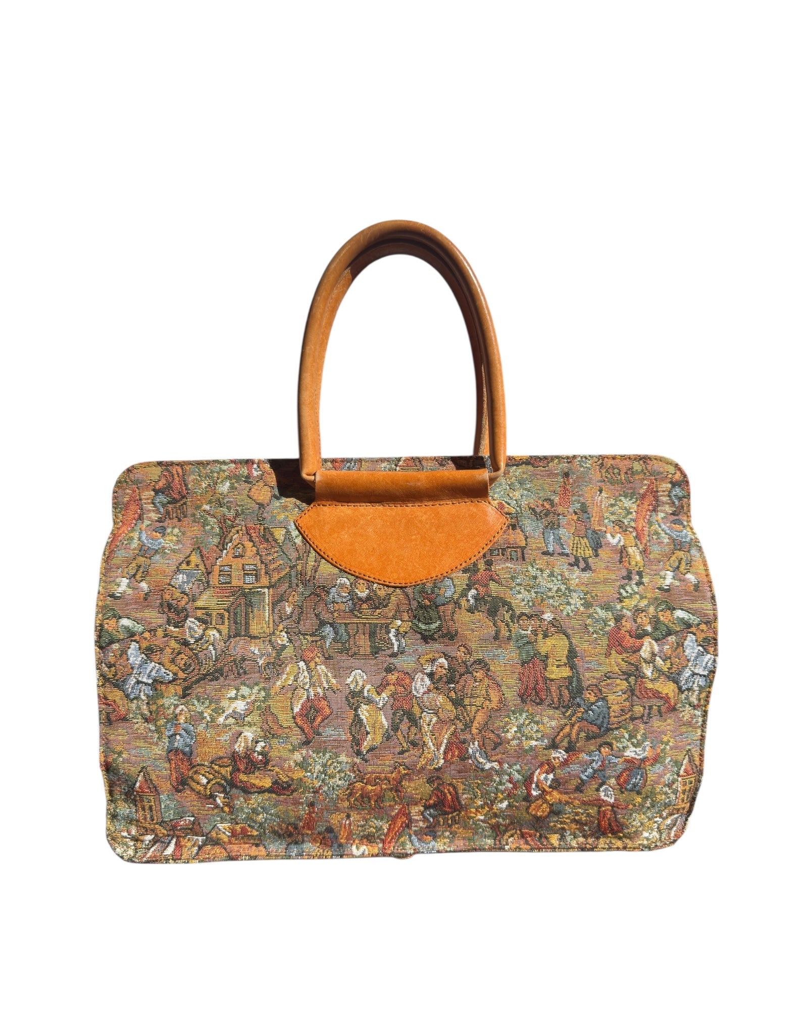 Vintage Tapestry Tote Bag
