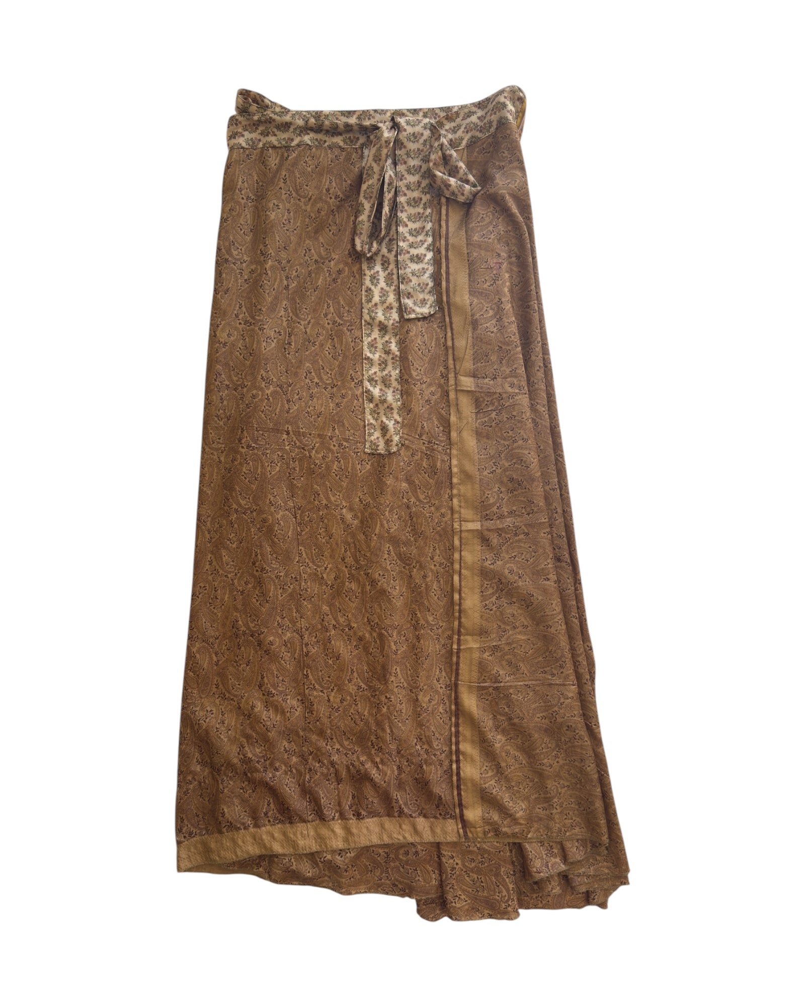 Silk Wrap Skirt