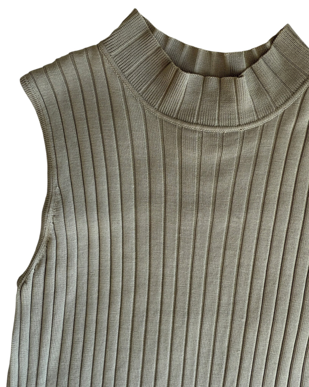 Vintage Silk Turtleneck Tank