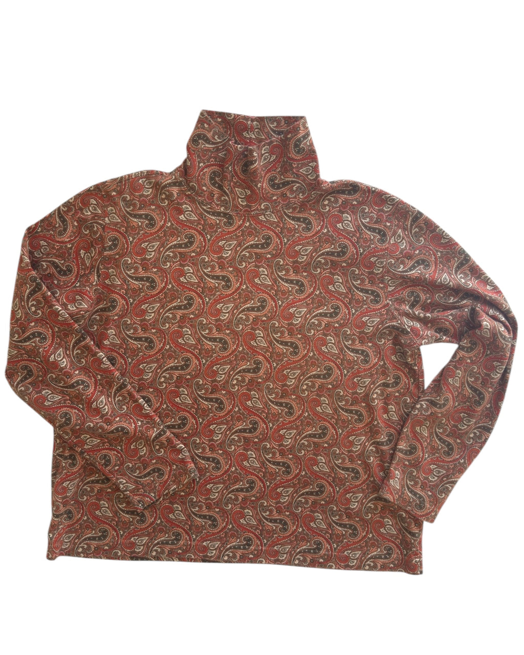 Paisley Turtleneck