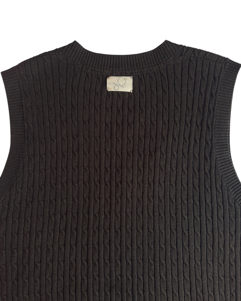 Cableknit Sweater Vest
