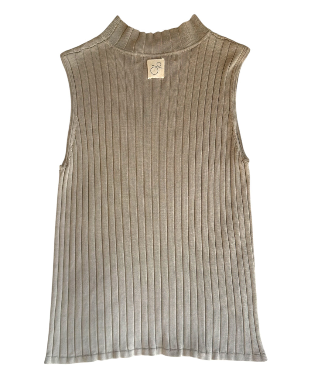 Vintage Silk Turtleneck Tank