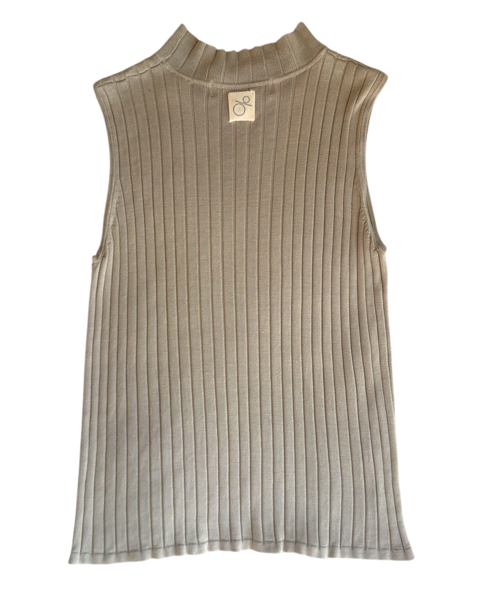 Vintage Silk Turtleneck Tank