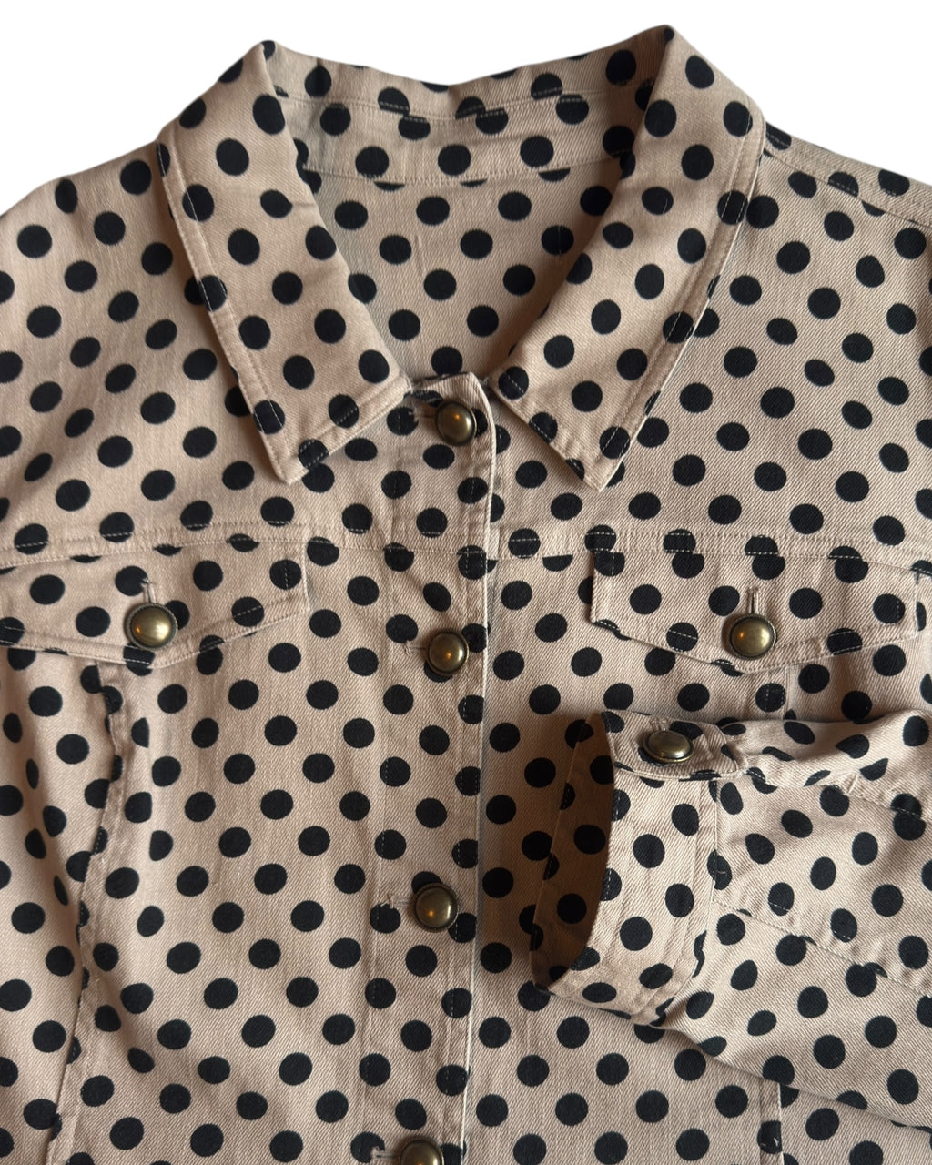 Cropped Polka Dot Jacket