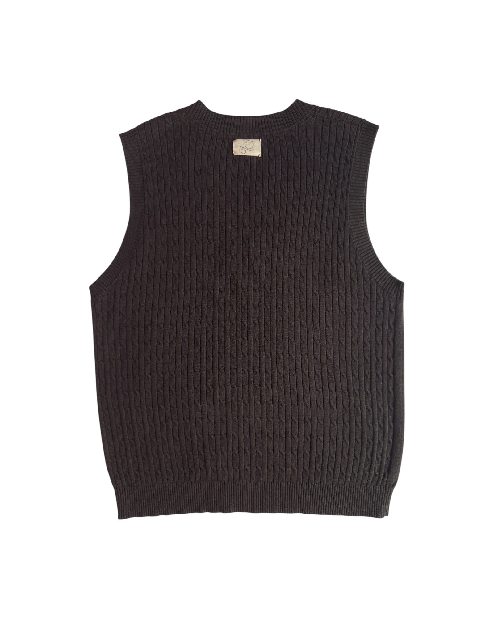 Cableknit Sweater Vest
