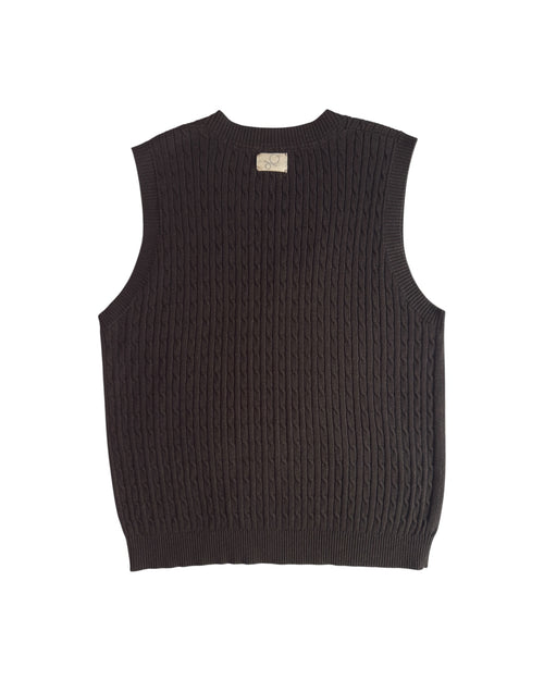 Cableknit Sweater Vest