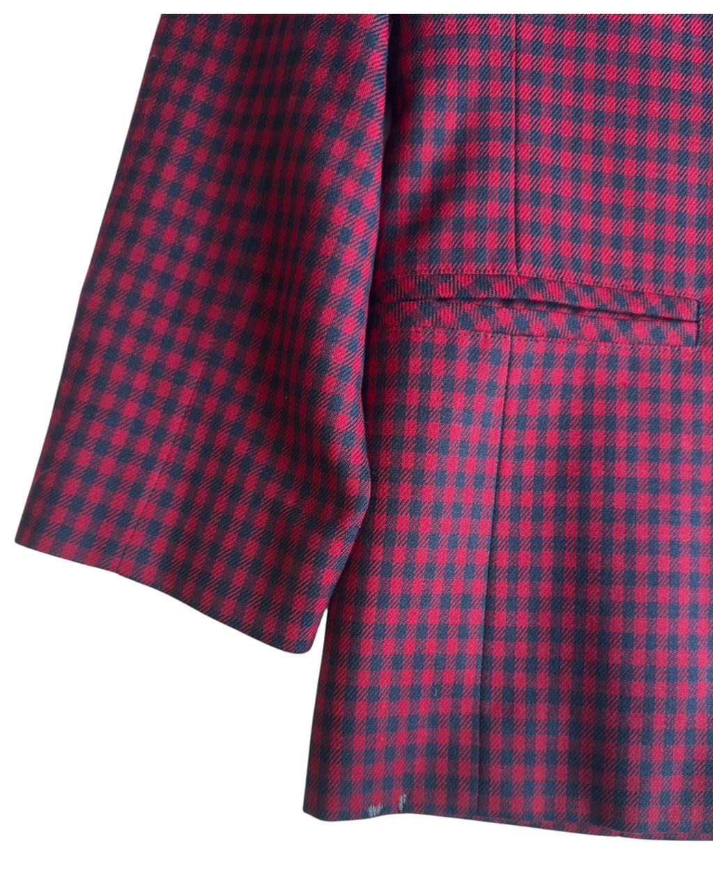 Vintage Plaid Blazer