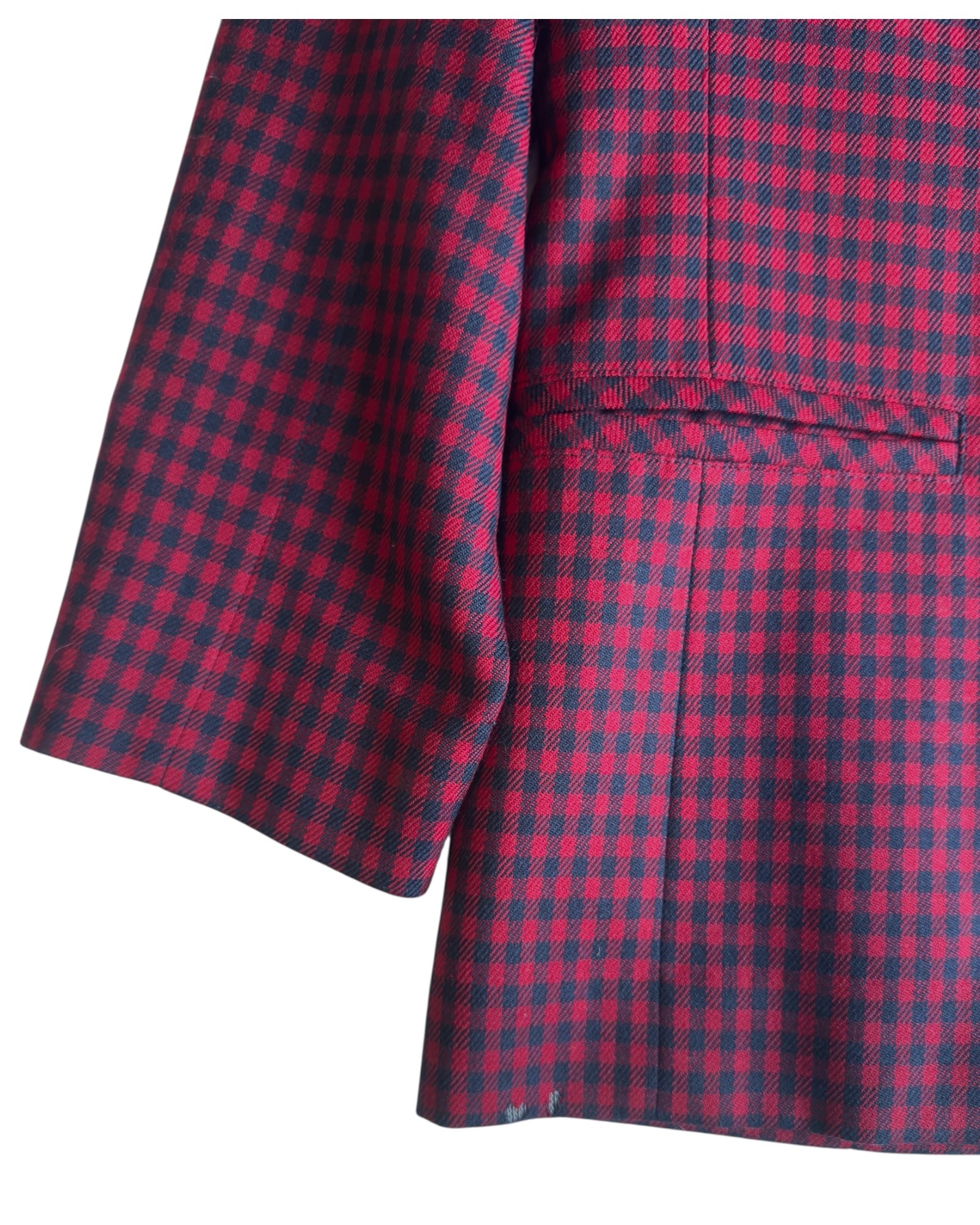 Vintage Plaid Blazer