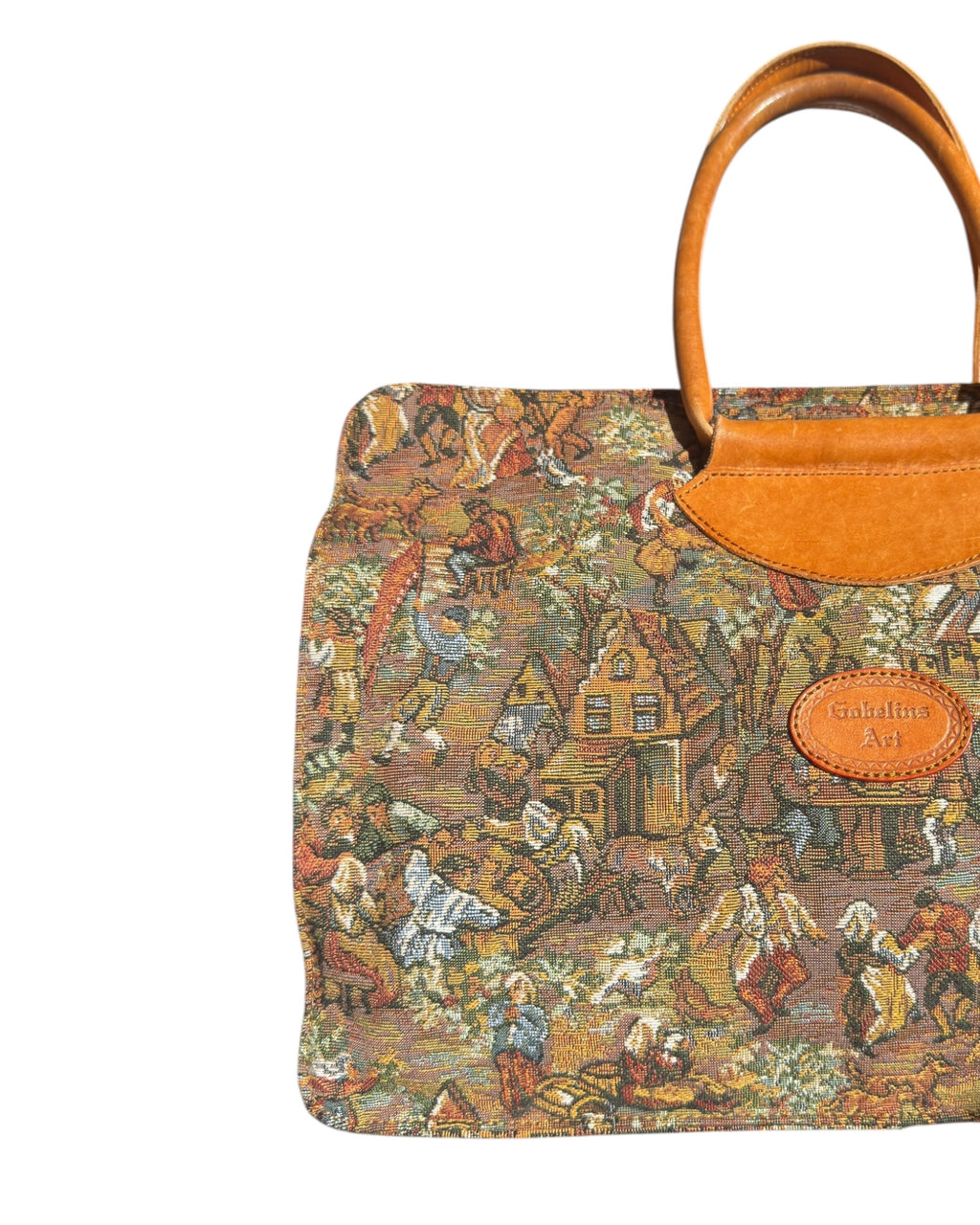 Vintage Tapestry Tote Bag