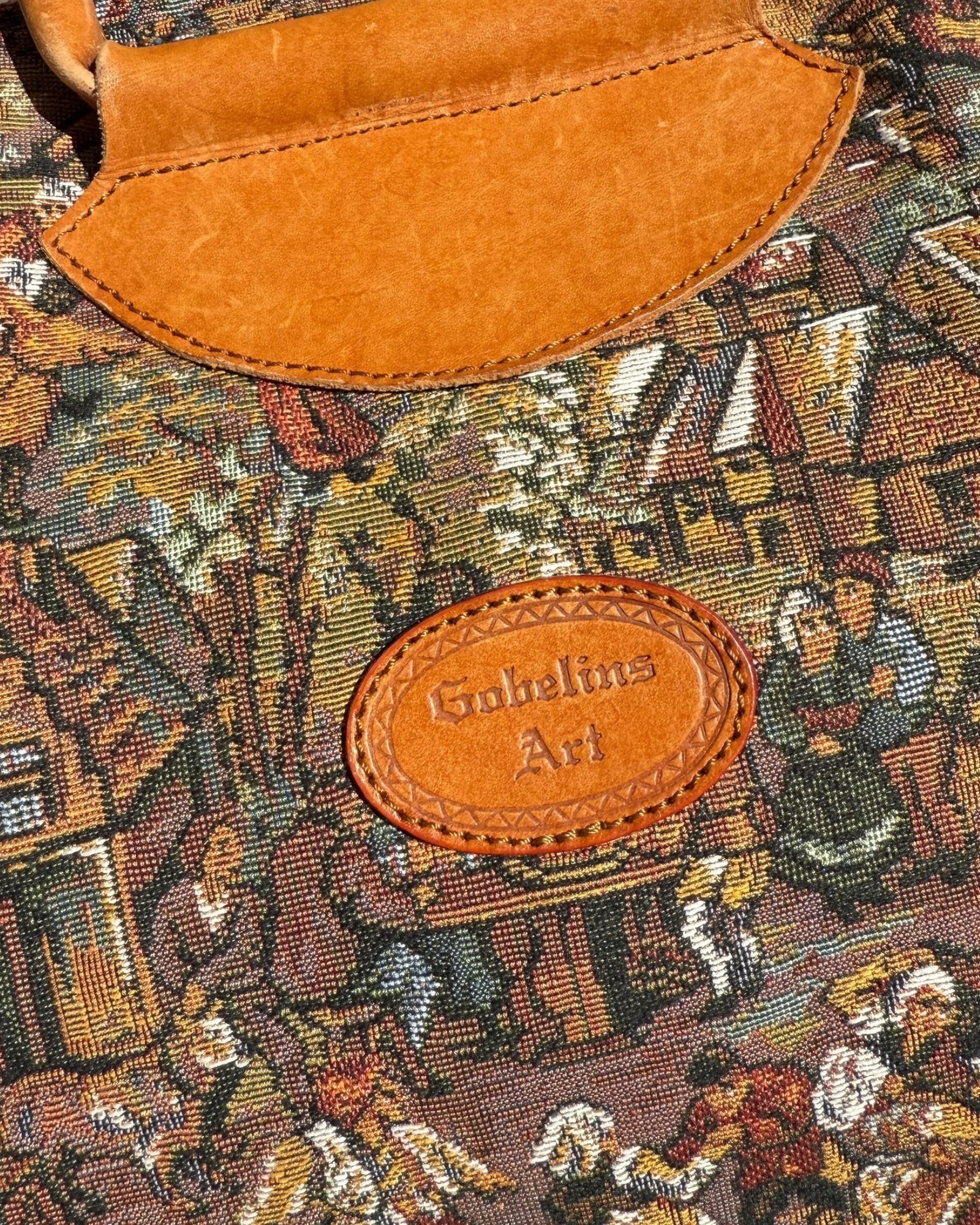 Vintage Tapestry Tote Bag