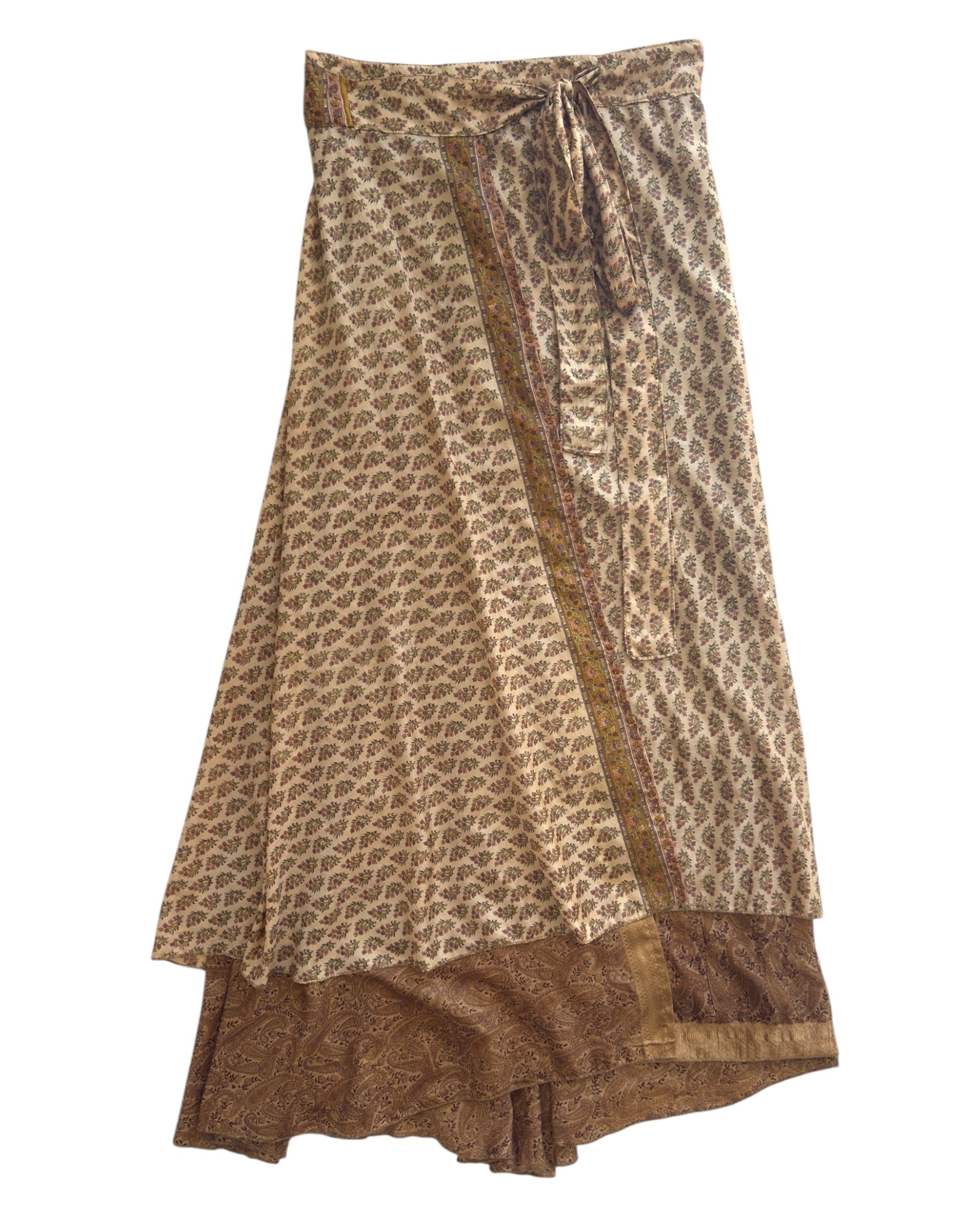 Silk Wrap Skirt