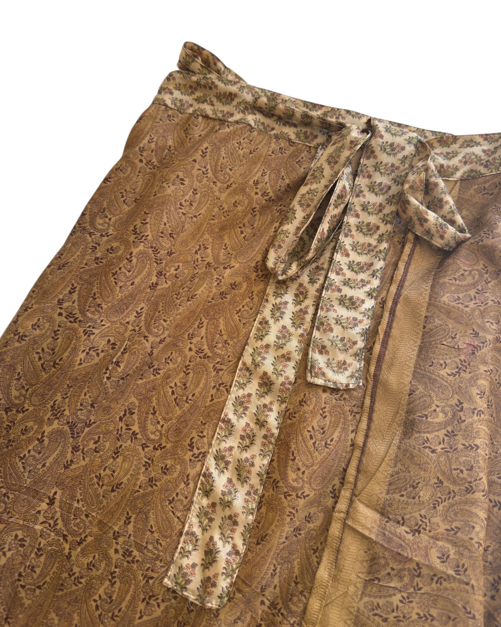 Silk Wrap Skirt