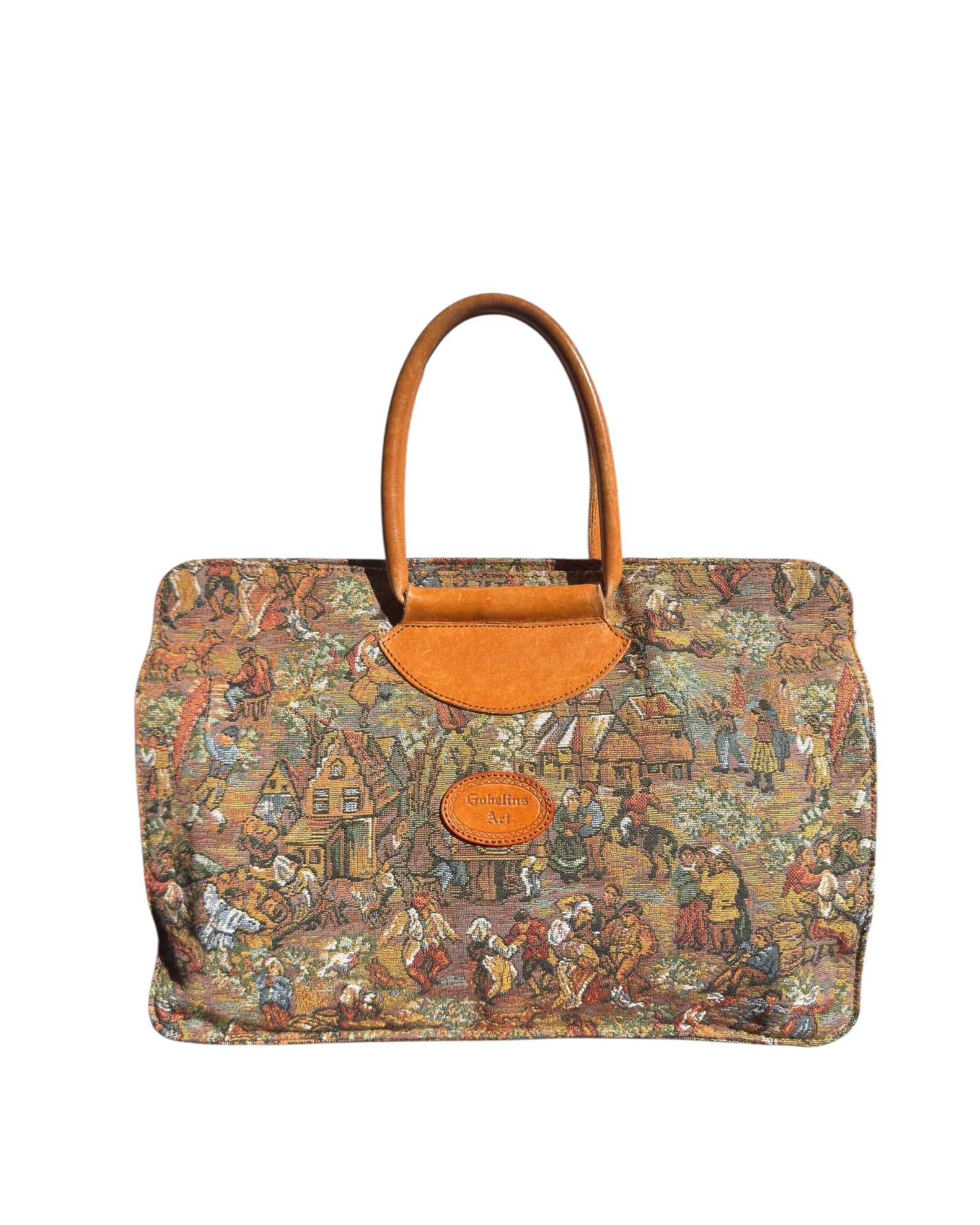 Vintage Tapestry Tote Bag