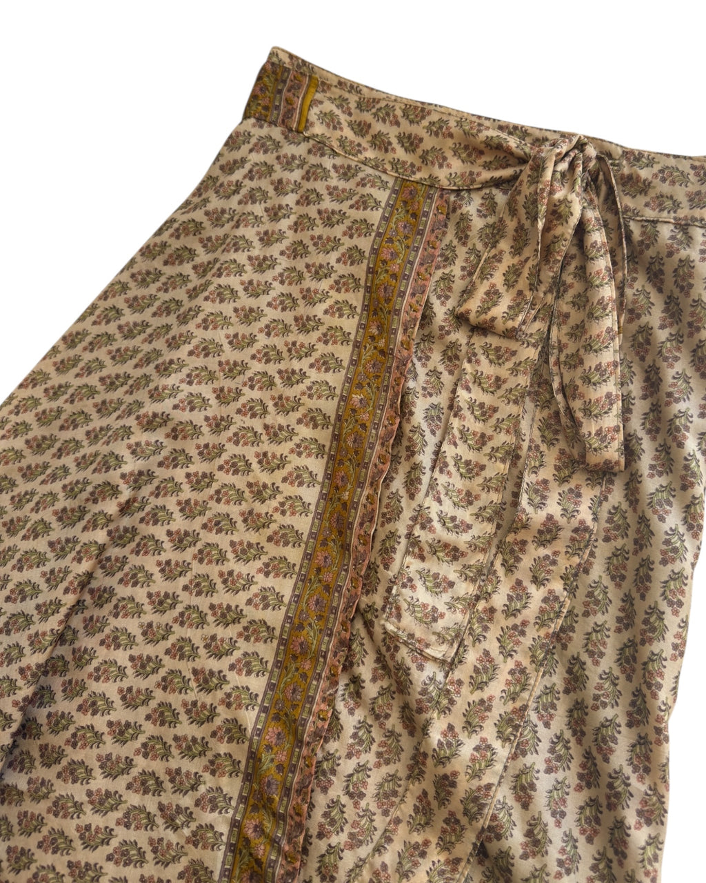 Silk Wrap Skirt