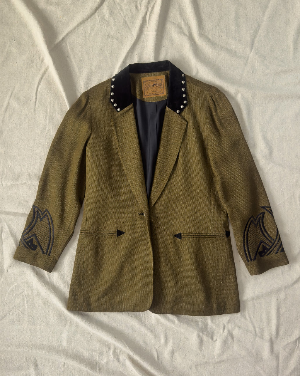 Western Embroidered Blazer