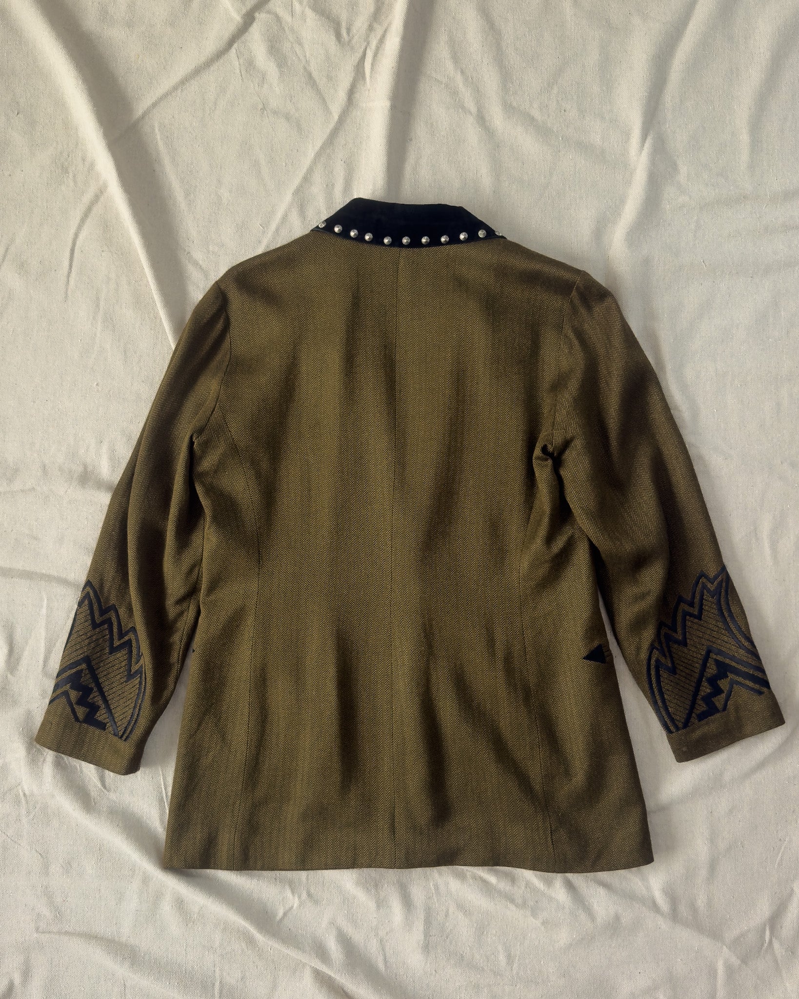 Western Embroidered Blazer