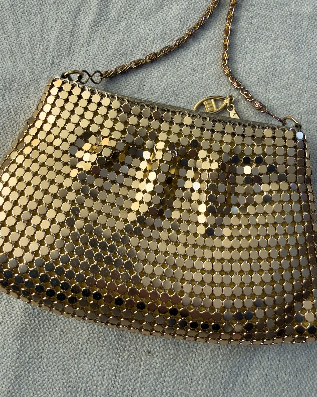 Metal Mesh Evening Bag