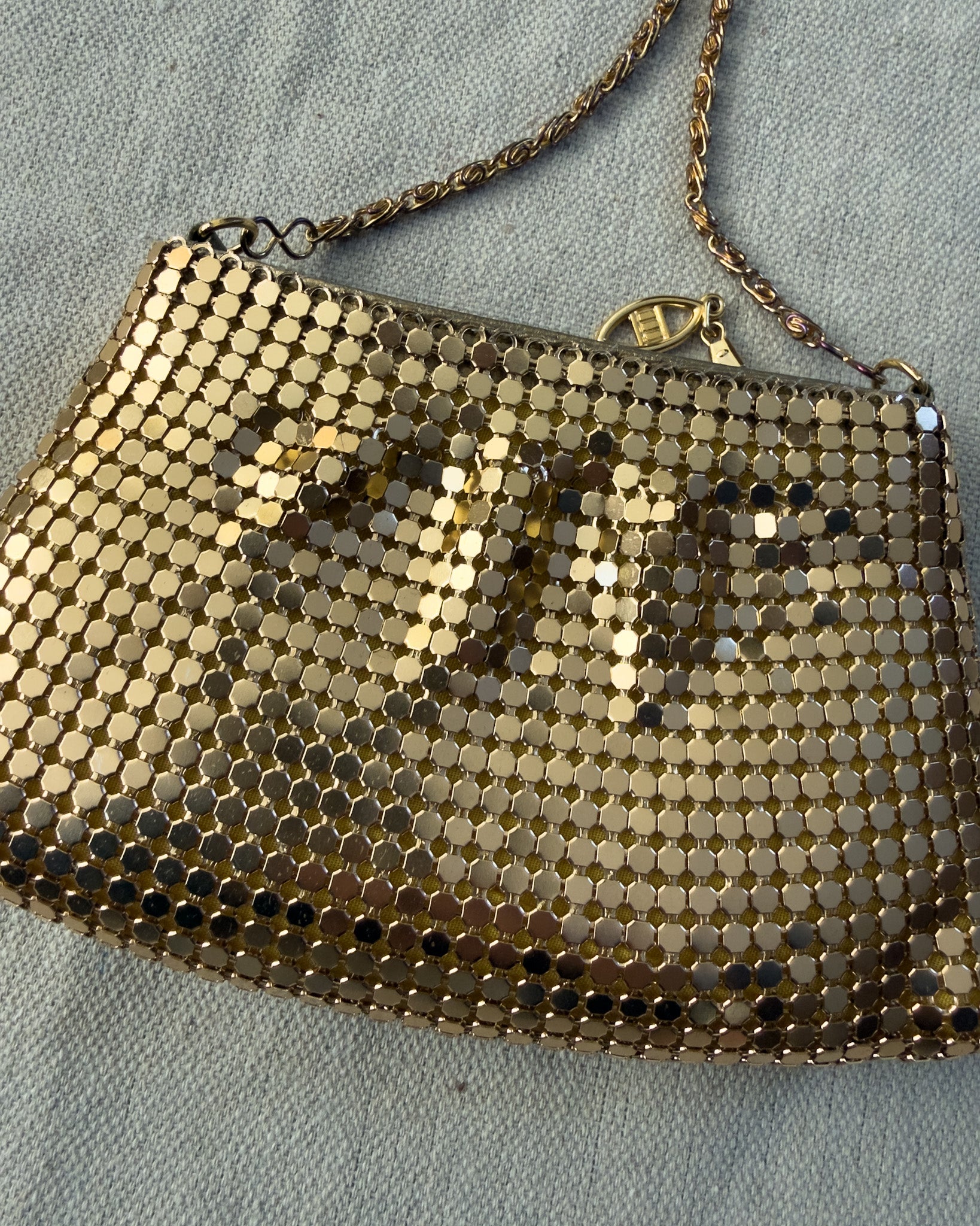 Metal Mesh Evening Bag