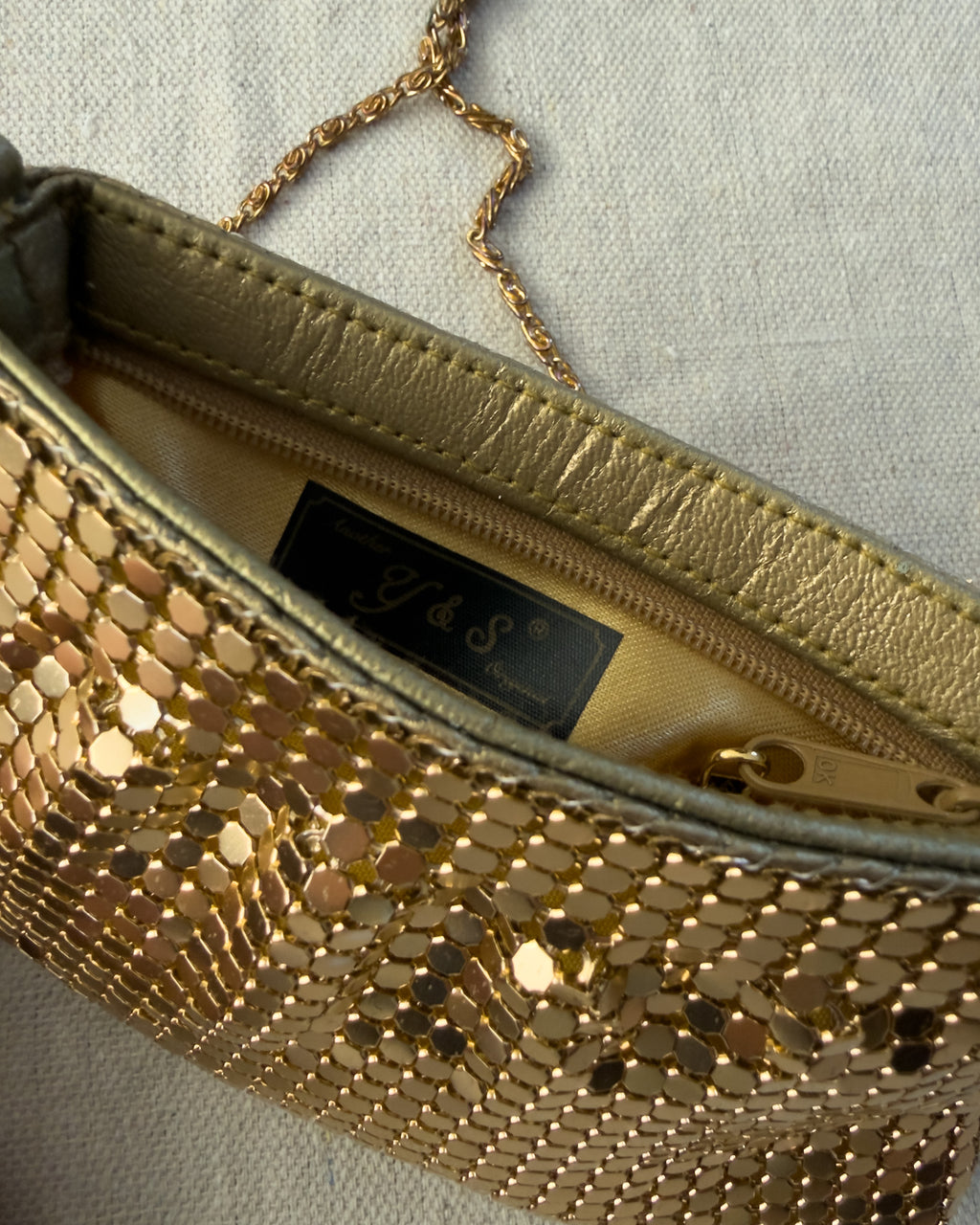 Metal Mesh Evening Bag