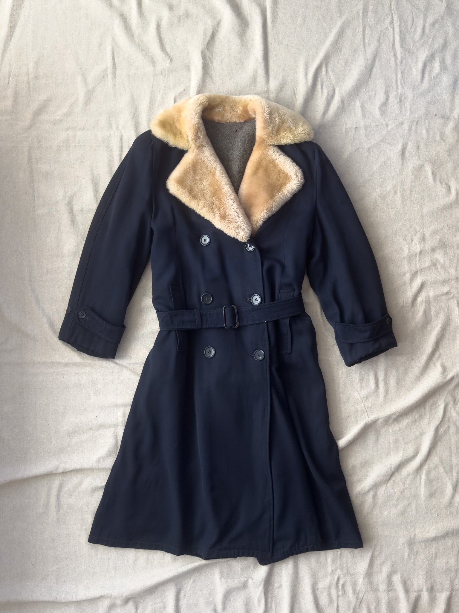 Double-breasted Long Coat