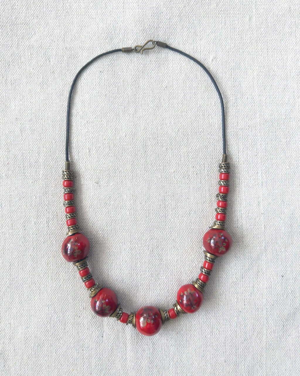 Ceramic Beads Necklace