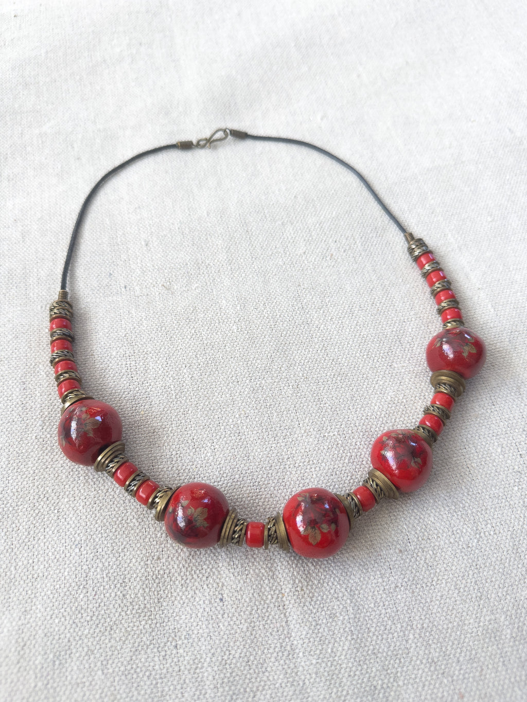 Ceramic Beads Necklace