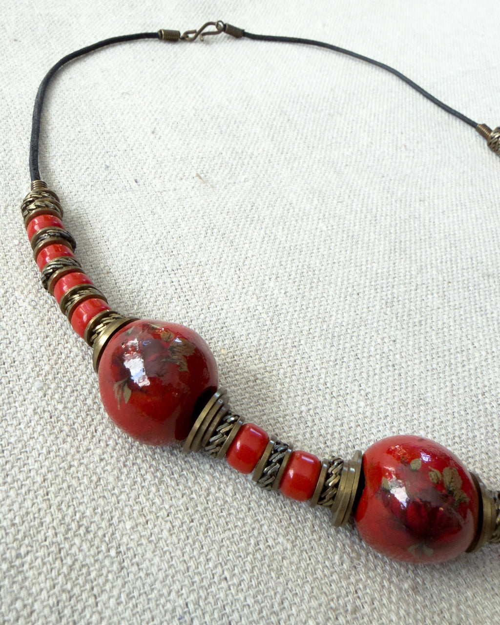 Ceramic Beads Necklace