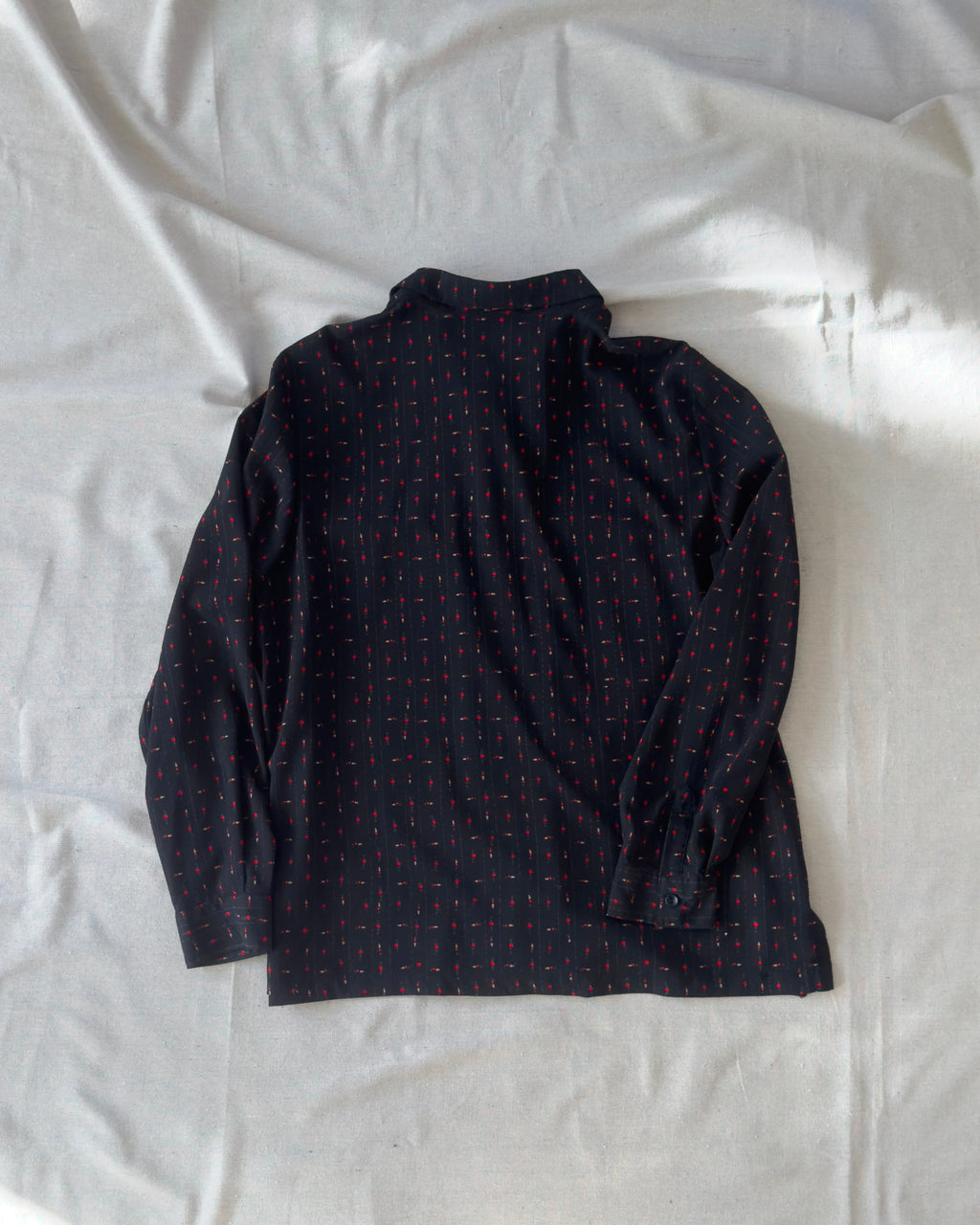 Patterned Button Up Shirt