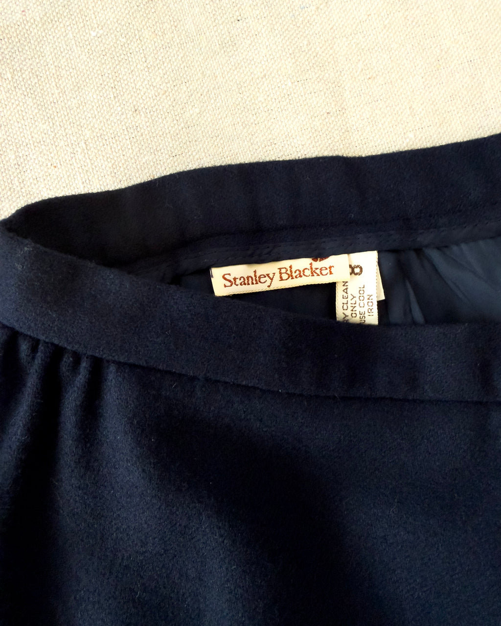 Wool Midi Skirt