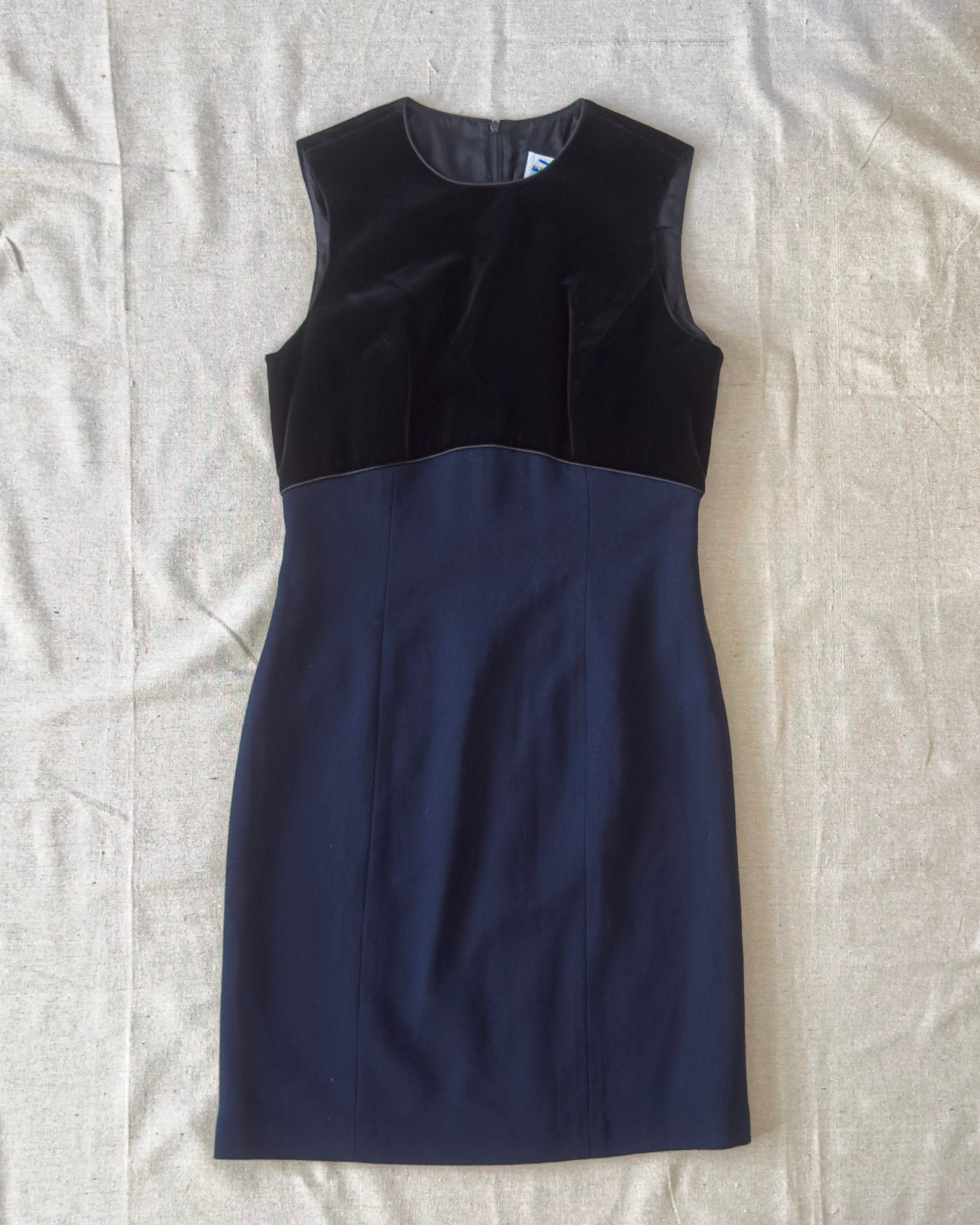 Velvet and Wool Dress