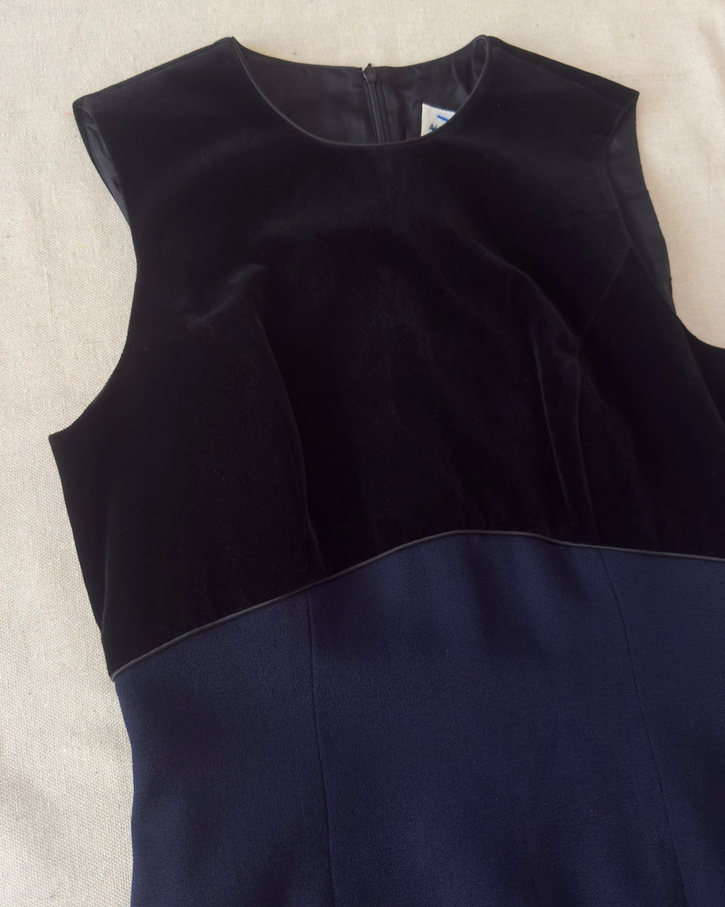 Velvet and Wool Dress